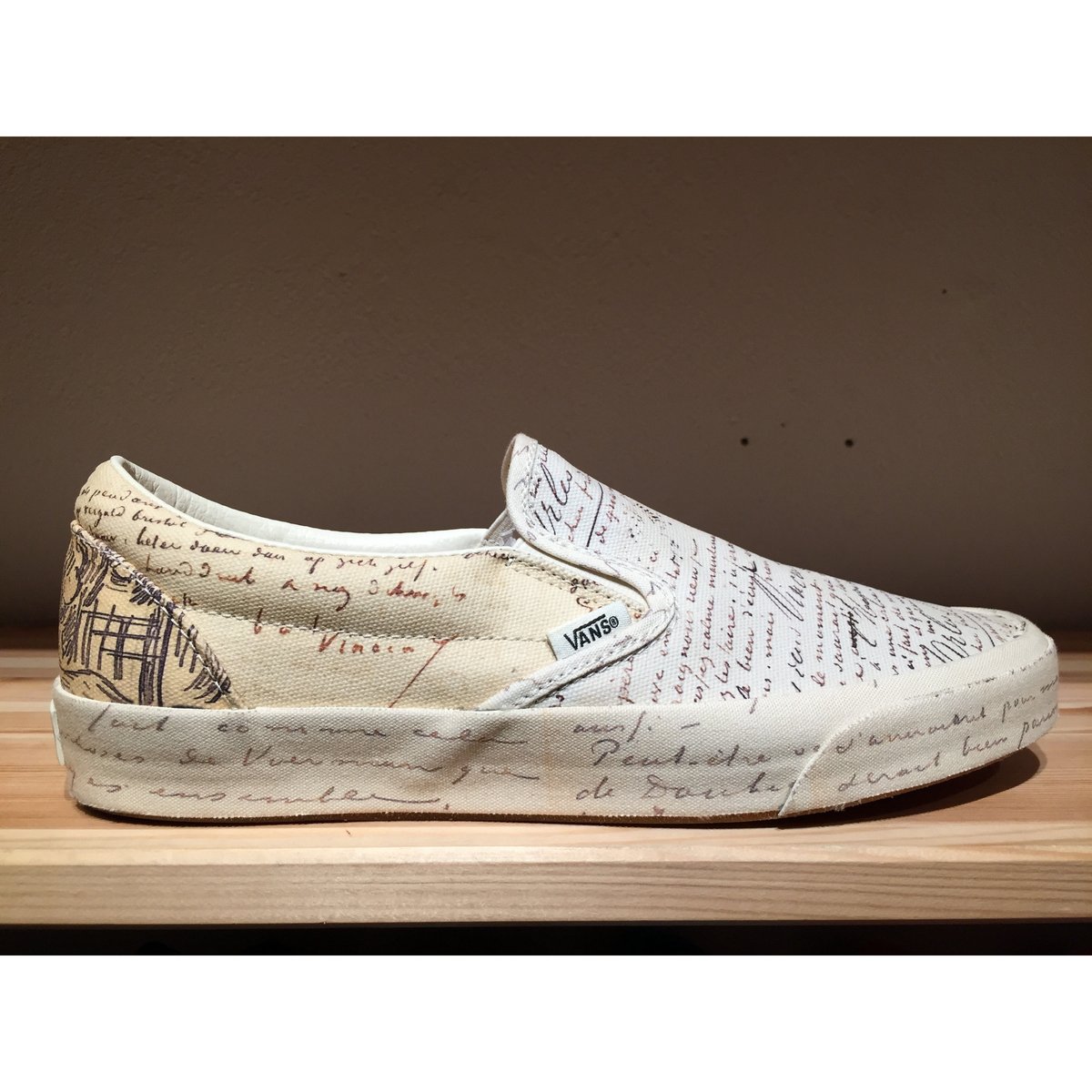 ☆ゴッホ コラボ -【USED】VANS CLASSIC SLIP-ON | 9H9H NAH