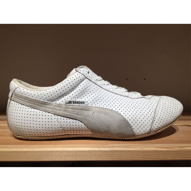 その他 JIL SANDER LEATHER CREAM Jil Sander // Cream Leather Whipstitch & Anklet Heel – VSP