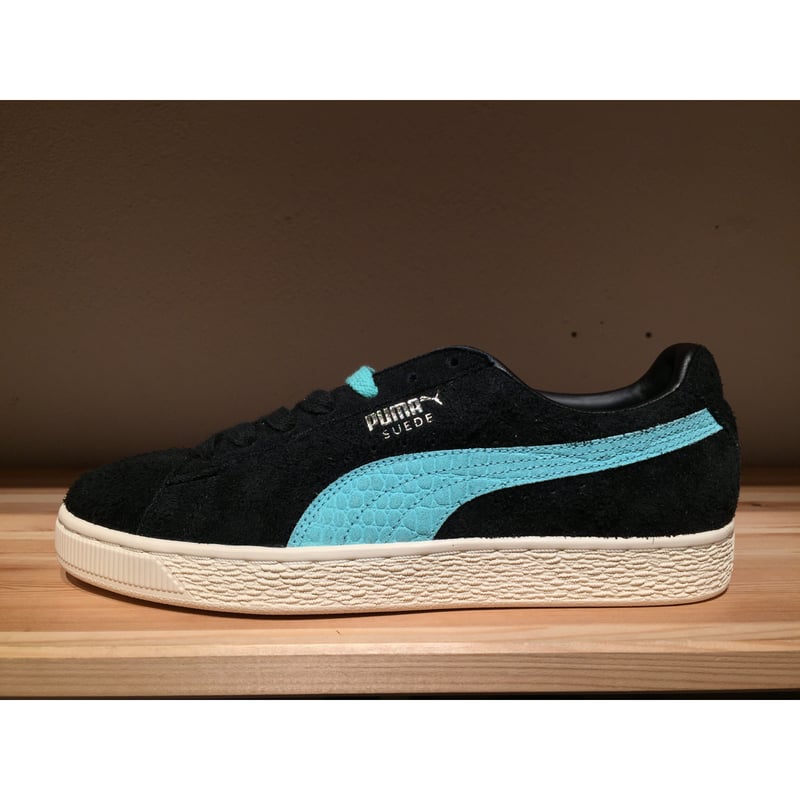 新品 PUMA DIAMOND スニーカー Black-Diamond Blue ☆DIAMOND SUPPLY CO.コラボ - PUMA SUEDE DIAMOND | 9
