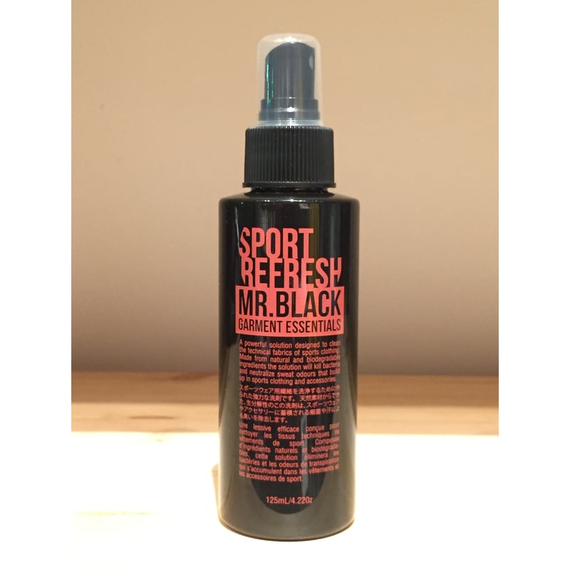 MR.BLACK SPORT REFRESH 125ml（ウェア用消臭スプレー） | 9H9H