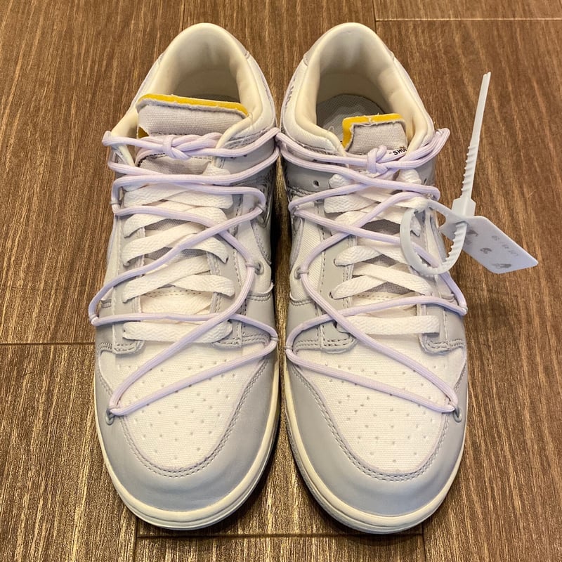 OFF-WHITE × NIKE DUNK 49 オフホワイト NIKE Dunk Low 