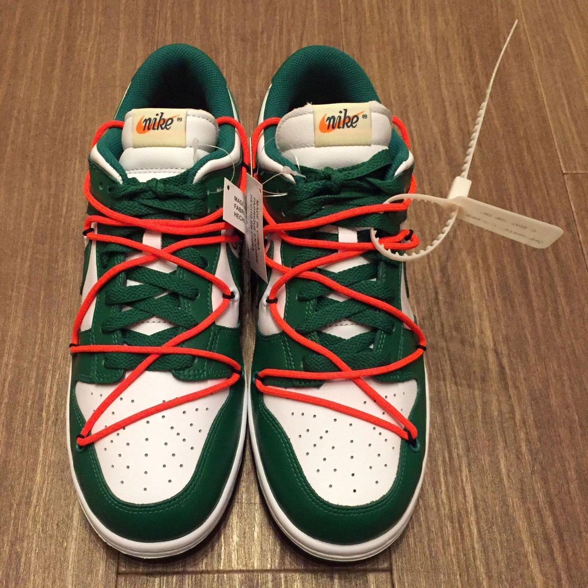 ☆OFFWHITEコラボ - NIKE DUNK LOW LTHR / OW | 9H9H N...