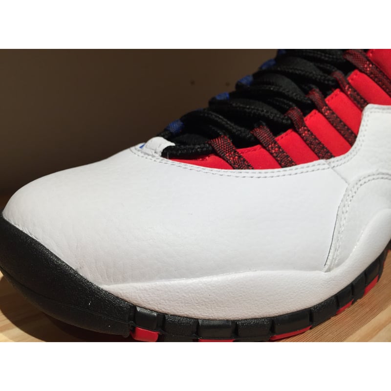 Air Jordan 10 ホワイト/レッド/ブルー 2016 AIR JORDAN 10 Retro City Pack 8.5. White, Red, Blue CHI