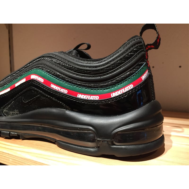 NIKE × UNDEFEATED AIR MAX 97 OG エア マックス 97 ブラック Undefeated Nike Air Max 97 Og Black Size 9.5 Original Box