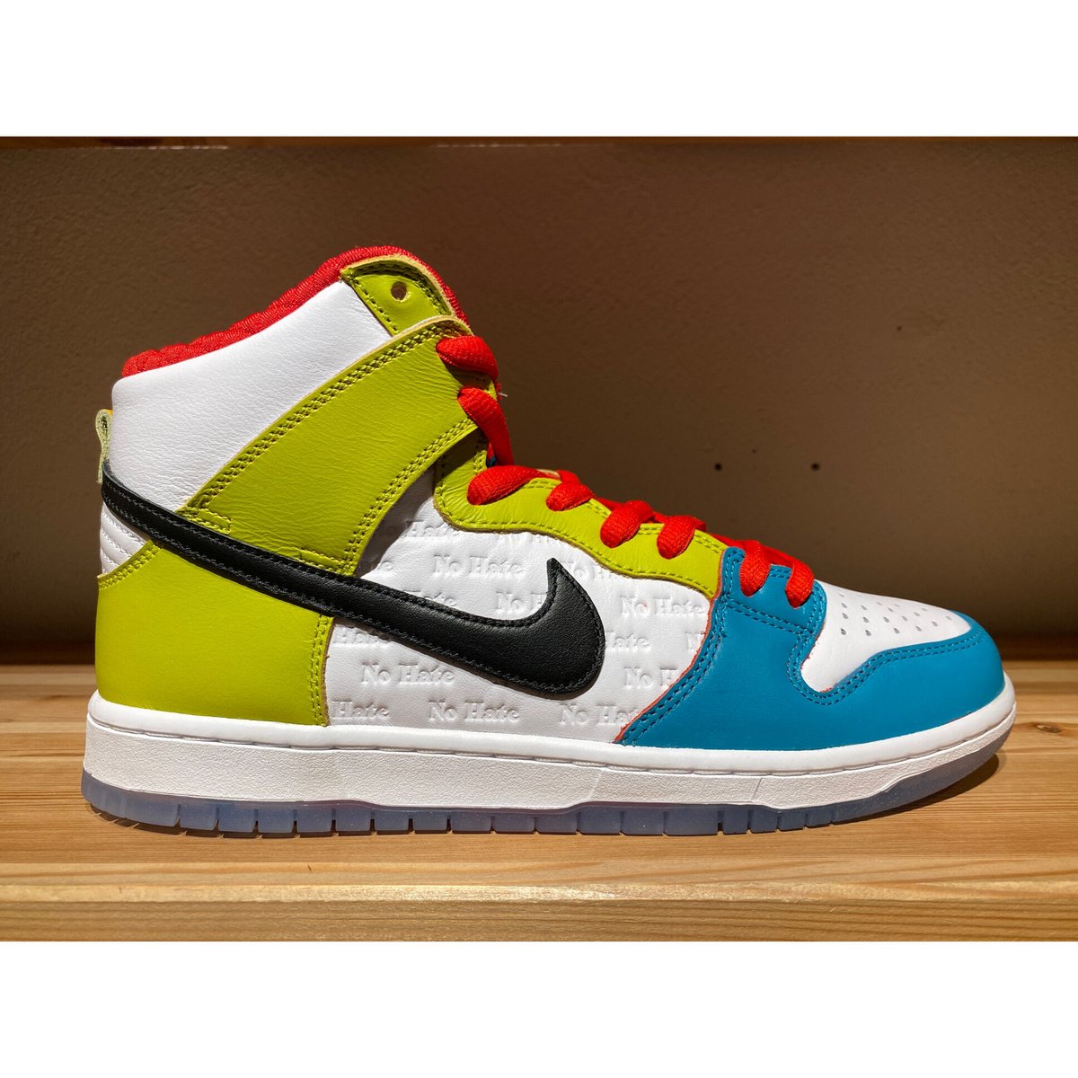 froSkate ALL LOVE NO HATE NIKE SB DUNK HI