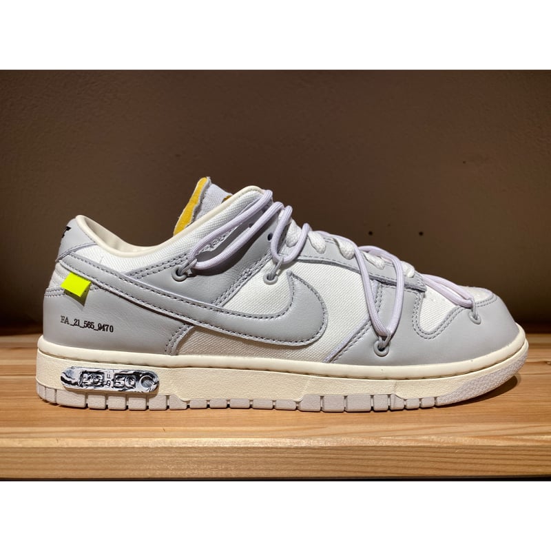 ☆OFFWHITEコラボ・OFF-WHITE 1 OF 50 No.49 - NIKE DUN ☆OFFWHITEコラボ・OFF-WHITE 1 OF 50 No.49 - NIKE DUN