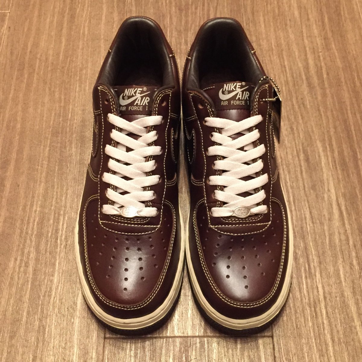 NIKE AIR FORCE1 LUX '07 BRQ BROWN