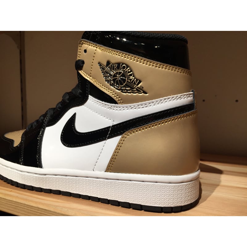 ☆GOLD TOE - NIKE AIR JORDAN 1 RETRO HIGH OG NRG...