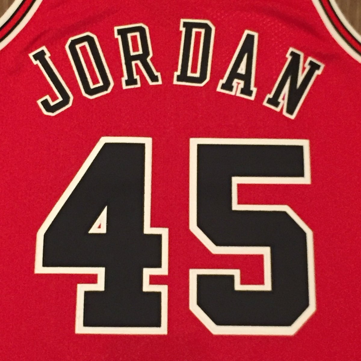 MITCHELL&NESS BULLS #45 JORDAN AUTHENTIC JERSEY