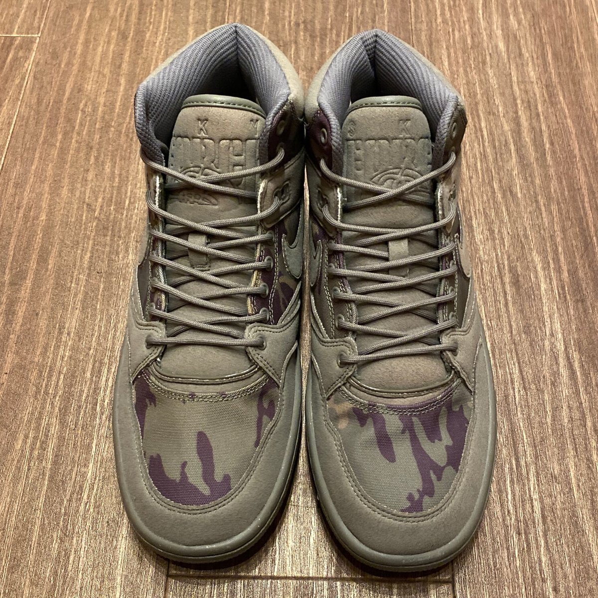 新品　NIKE stussy SKY FORCE88 MID Stussy x Nike Sky Force 88 Mid Olive Camo US Mens 11 454452