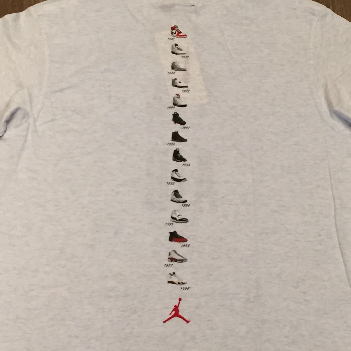 ☆1999年製・日本製 -【VINTAGE】NIKE 14 YEARS OF AIR JORD