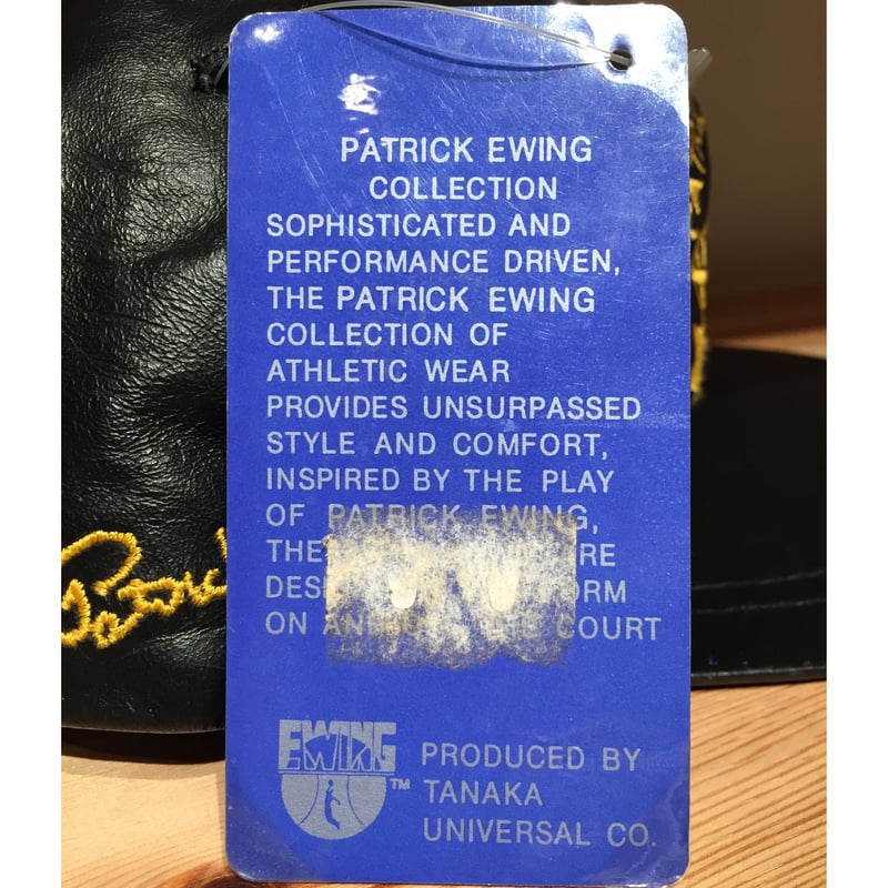 ☆1990's EARLY -【VINTAGE】PATRICK EWING LEATHER G