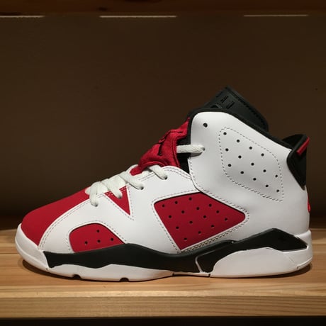 【新品】タグ付き　エアジョーダン6レトロGS 23cm JORDAN BRAND AIR JORDAN 6 RETRO GS VARSITY RED/BLACK 23SU-I