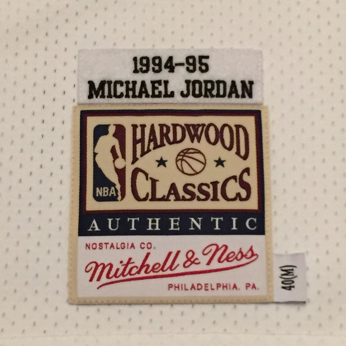MITCHELL&NESS BULLS #45 JORDAN AUTHENTIC JERSEY