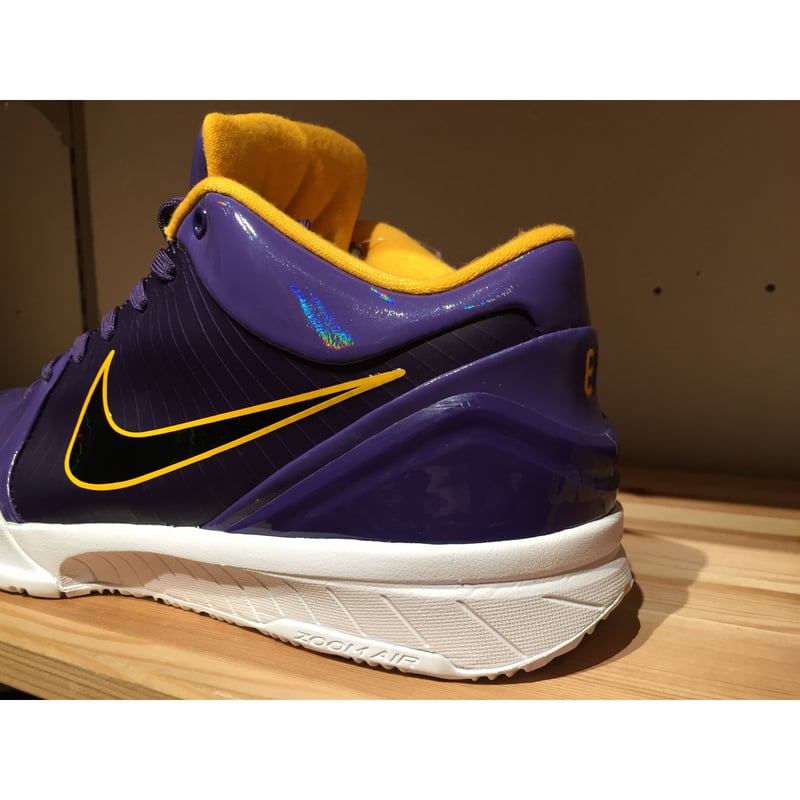 UNDEFEATED NIKE KOBE IV PROTRO PE Lakersメンズ