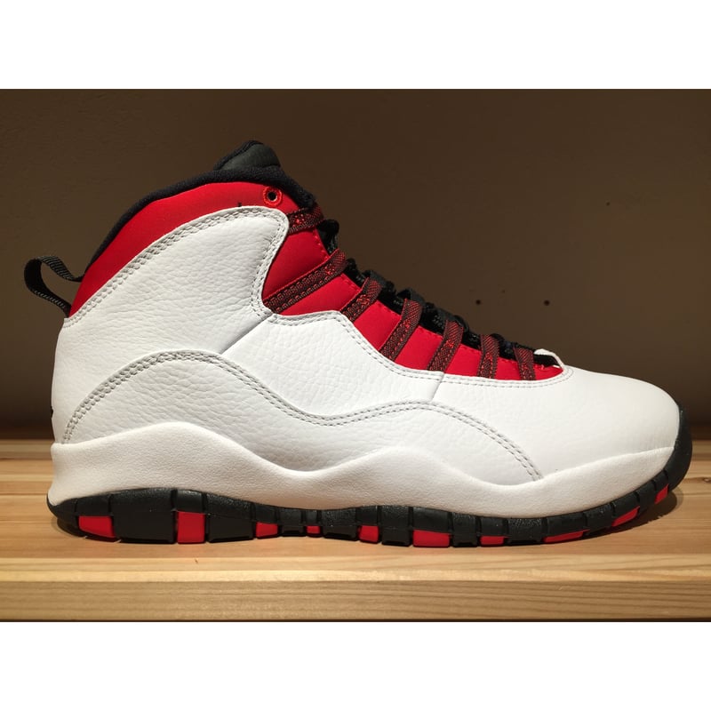シューズ Air Jordan10 JORDAN BRAND AIR JORDAN 10 RETRO WHITE/BLACK-LT STEEL GREY