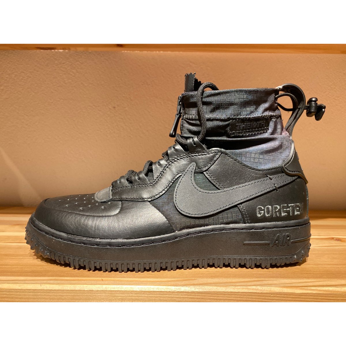 Nike Air Force 1 GTX 未使用 Nike Air Force 1 GTX Low Black for Sale | Authenticity