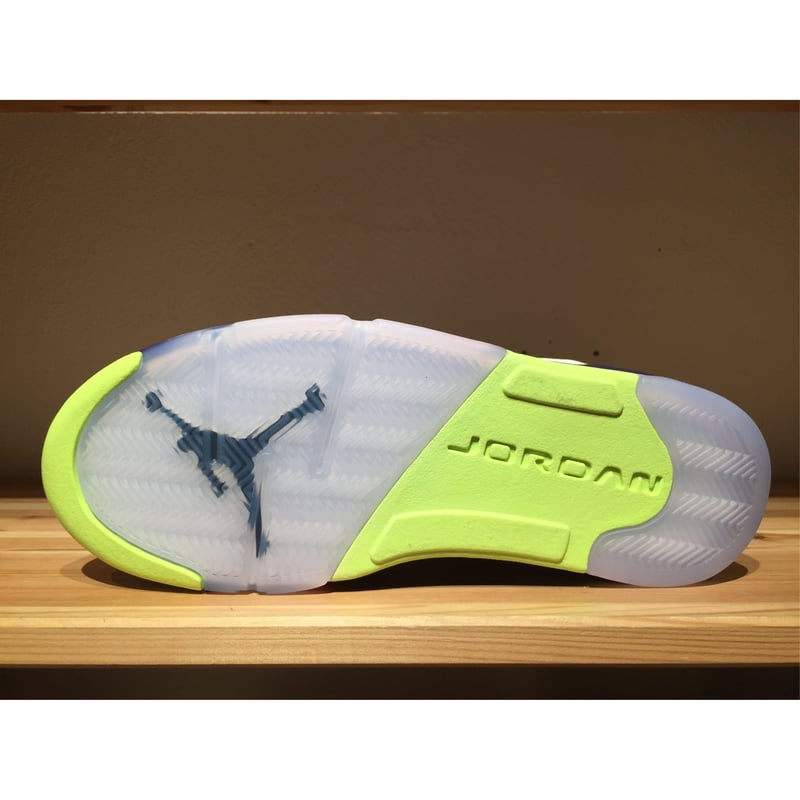 ☆GHOST GREEN - NIKE AIR JORDAN 5 RETRO | 9H9H N