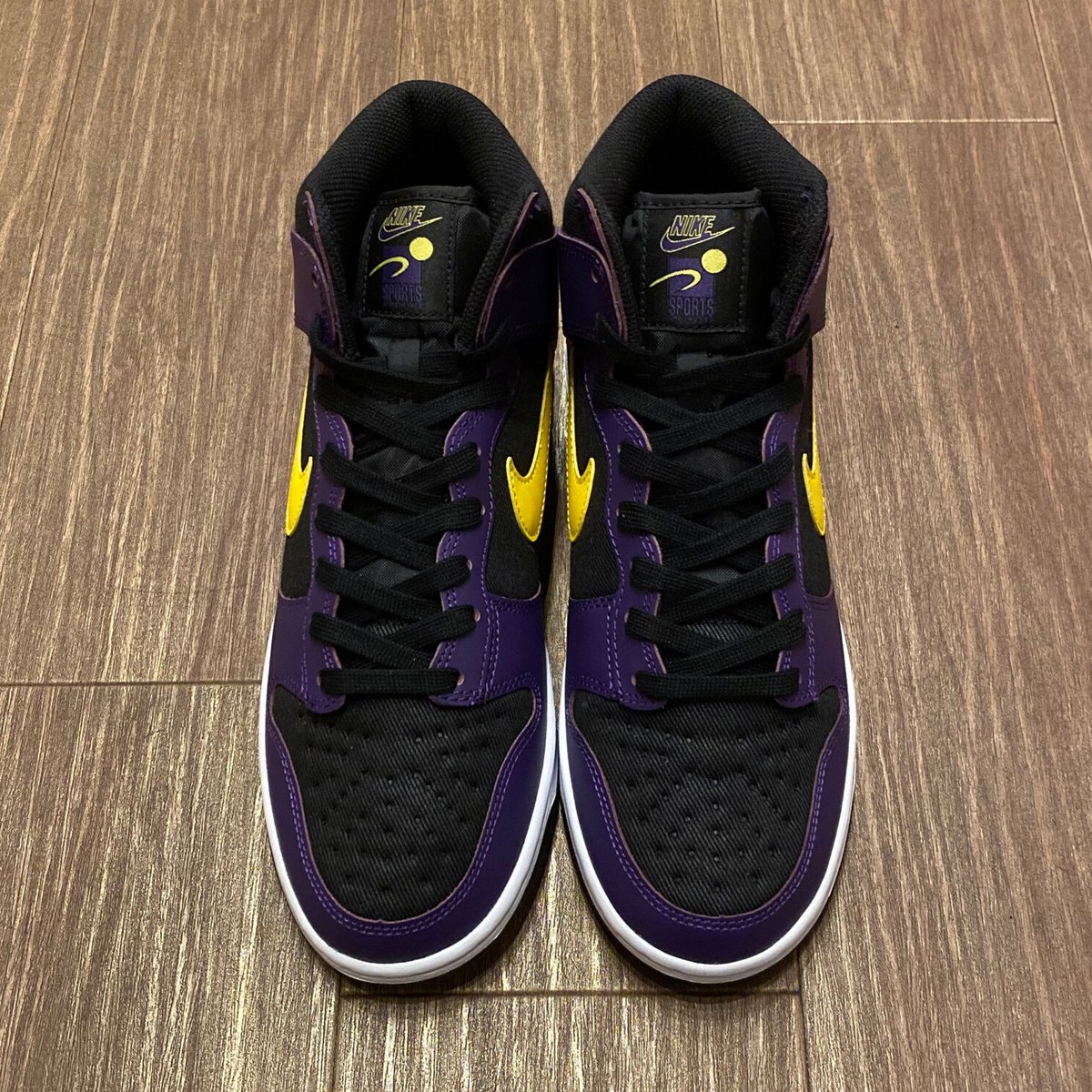 ☆LOS ANGELES LAKERS - NIKE DUNK HI PRM EMB | 9H