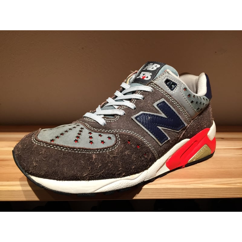 New Balance ニューバランス ×MITA SNEAKERS×WHIZ LIMITED MT576SWG ×ミタスニーカーズ ×ウィズリミテッド ローカットスニーカーシューズ グレー US8 1/2105センチ全高