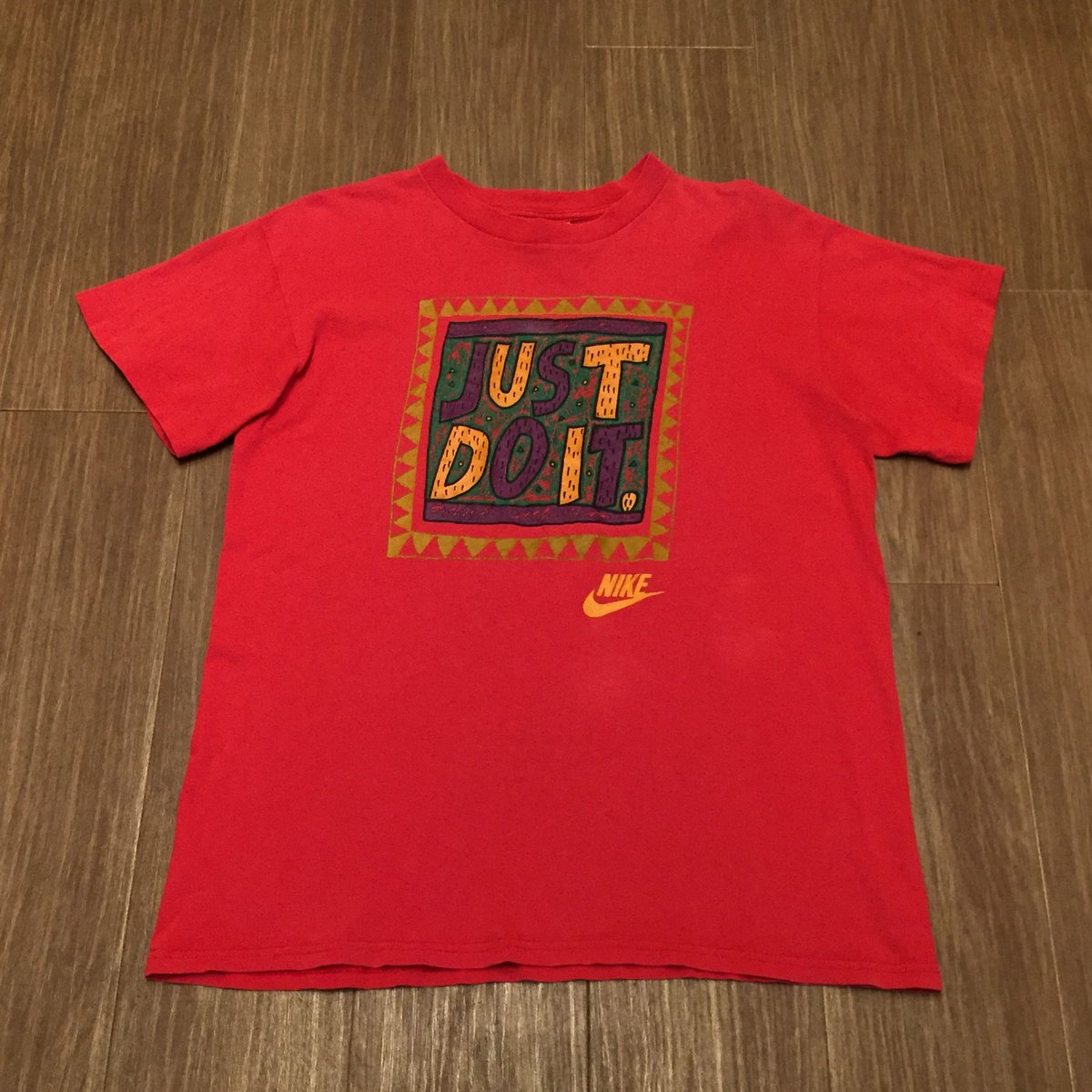 ☆1990's・アメリカ製 -【VINTAGE】NIKE JUST DO IT TEE | 9