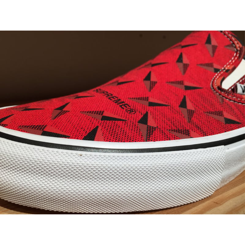 vans supremeコラボ！slip on pro美品！ ☆SUPREMEコラボ - VANS SLIP-ON PRO | 9H9H NAHANAHA