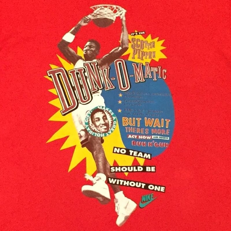 （再値下げ）'93 Nike スコッティ・ピッペン モデル（Vintage） ☆1990's EARLY・アメリカ製 -【VINTAGE】NIKE SCOTTIE PIPP