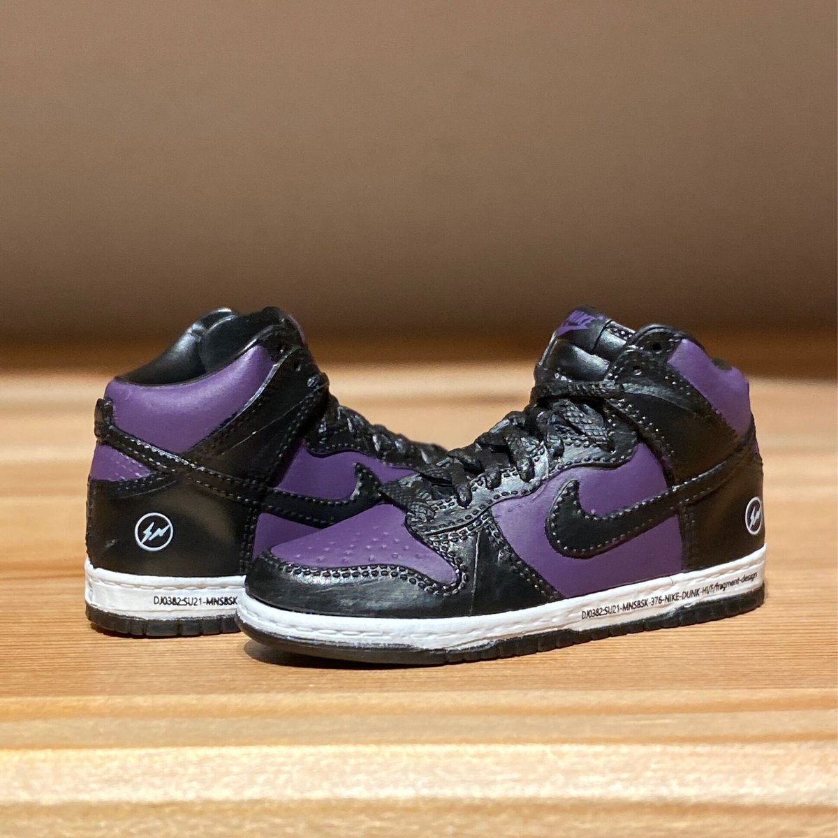 NIKE - NIKE DUNK HIGH フラグメントデザイン　ガシャポン ガチャ ダンク 絶賛の嵐⁉︎】ダンクガチャは買いだったのか？【800円】BANDAI