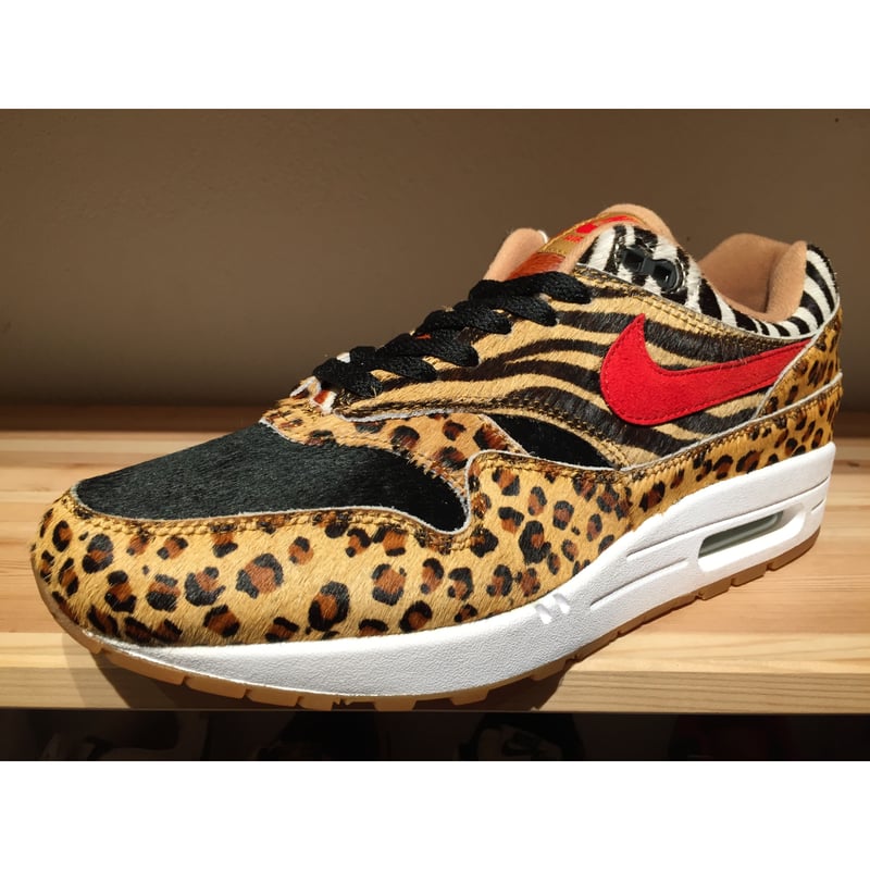 オフホワイトジョーダン1【美品27.5㎝】NIKE AIR MAX 1 DLX ANIMAL PACK