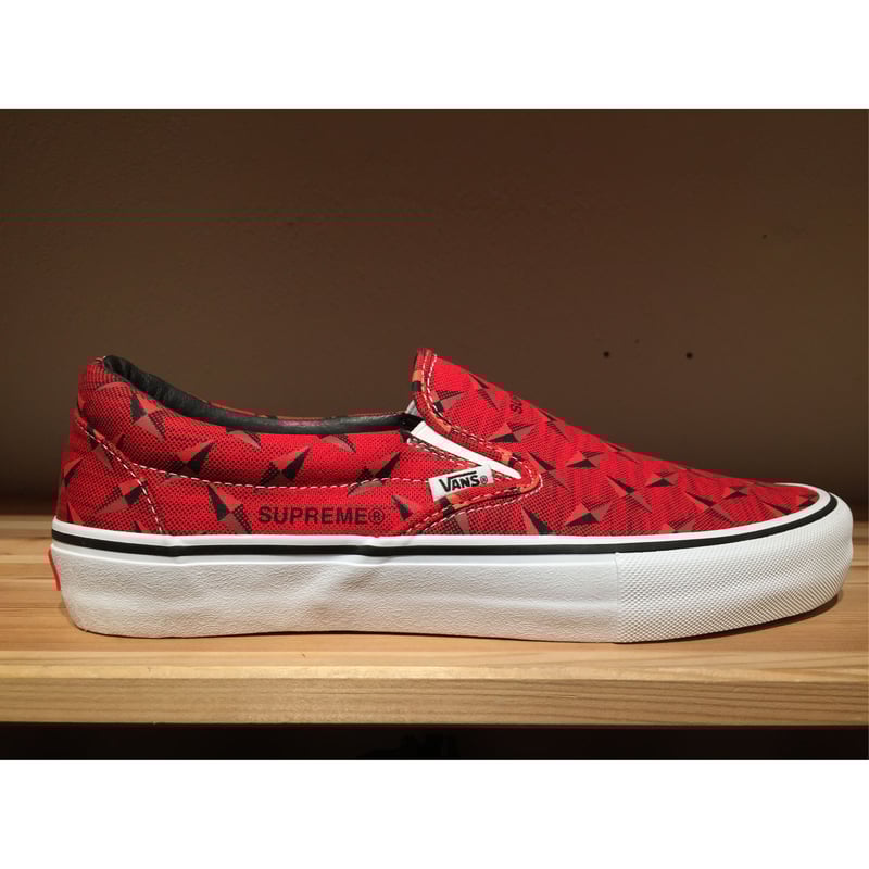 VANS Supremeコラボ（赤） シュプリーム x ヴァンズより2019年春夏のコラボスニーカーが