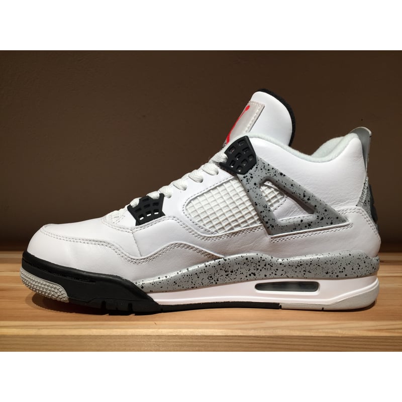☆WHITE CEMENT - NIKE AIR JORDAN 4 RETRO OG | 9H