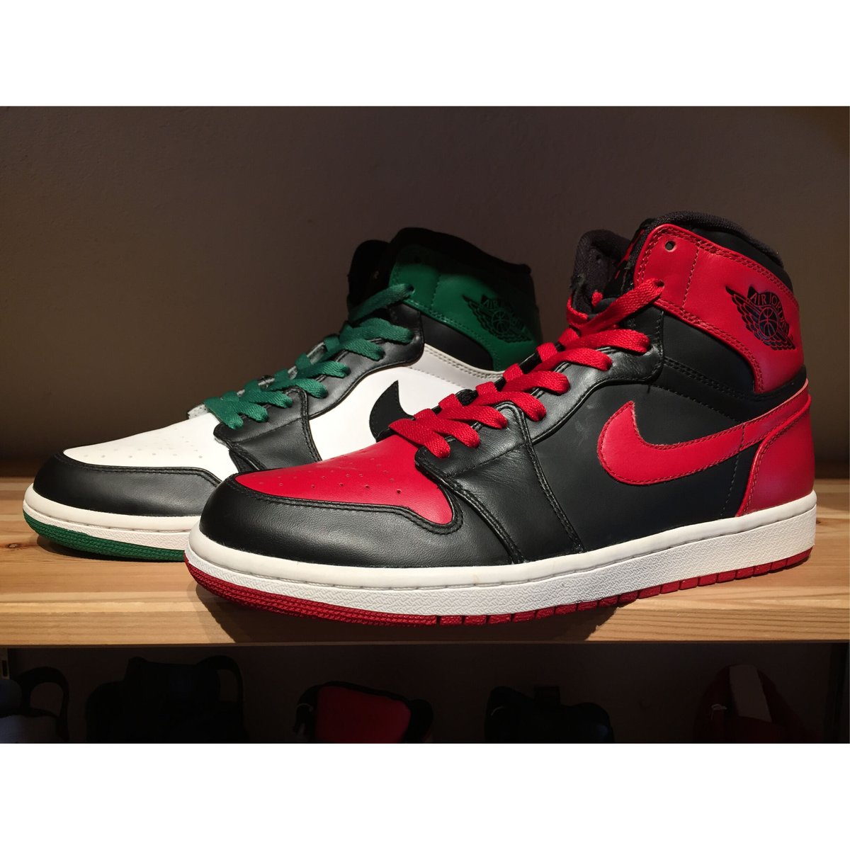 23回使用2足セットNIKE AIR JORDAN DMP 1 RETRO HIGH