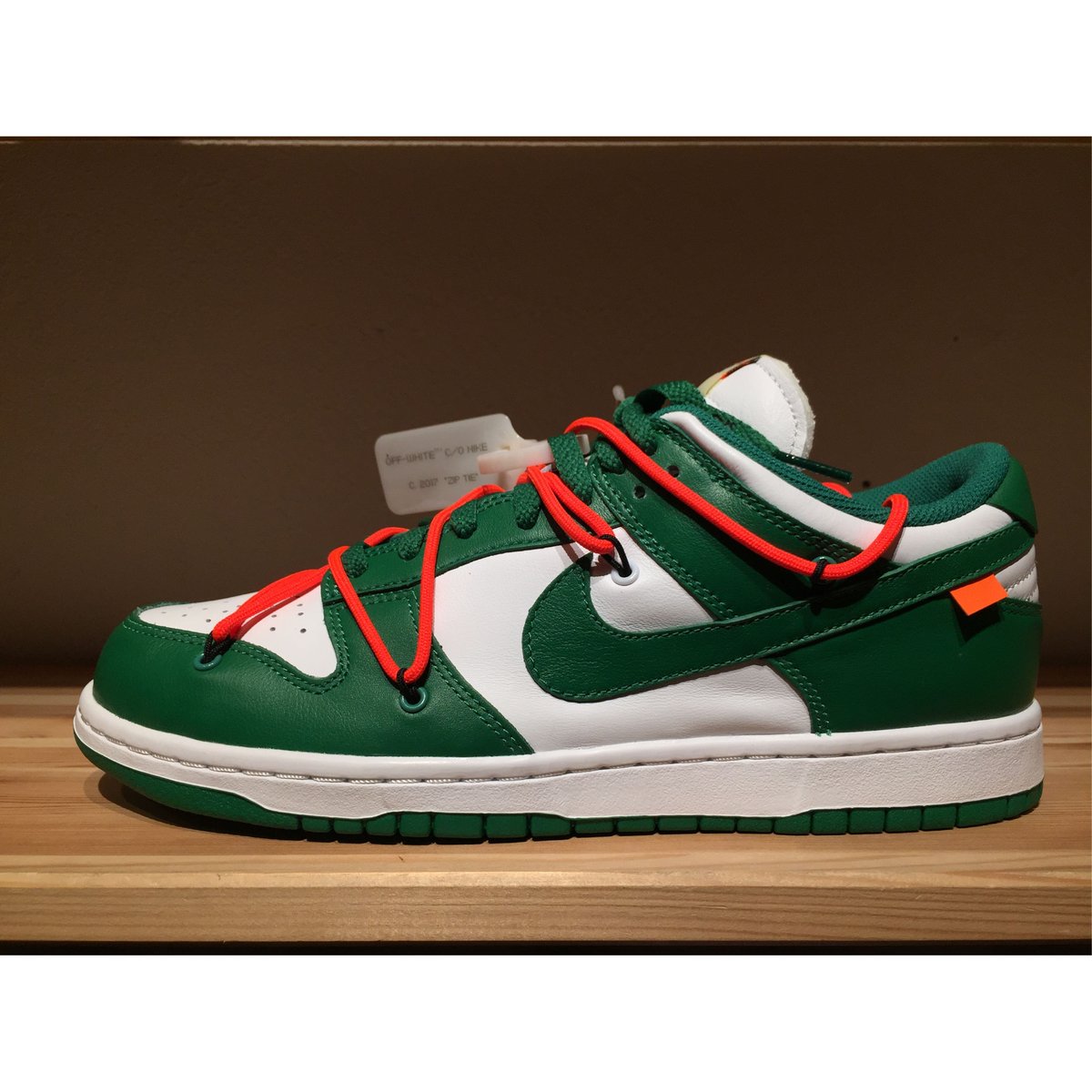 ☆OFFWHITEコラボ - NIKE DUNK LOW LTHR / OW | 9H9H N