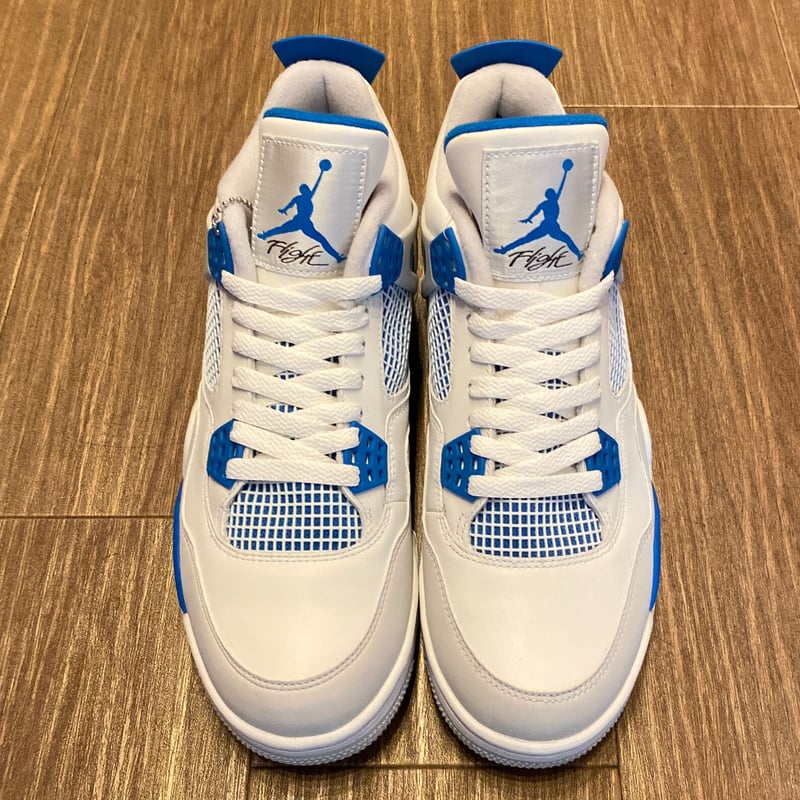 ☆MILITARY BLUE - NIKE AIR JORDAN 4 RETRO | 9H9H