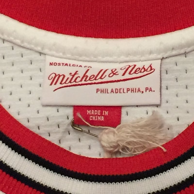 【新品タグ付Lサイズ】mitchell&ness AUTHENTICジョーダン Mitchell&Ness ミッチェル＆ネス ユニフォーム メンズ