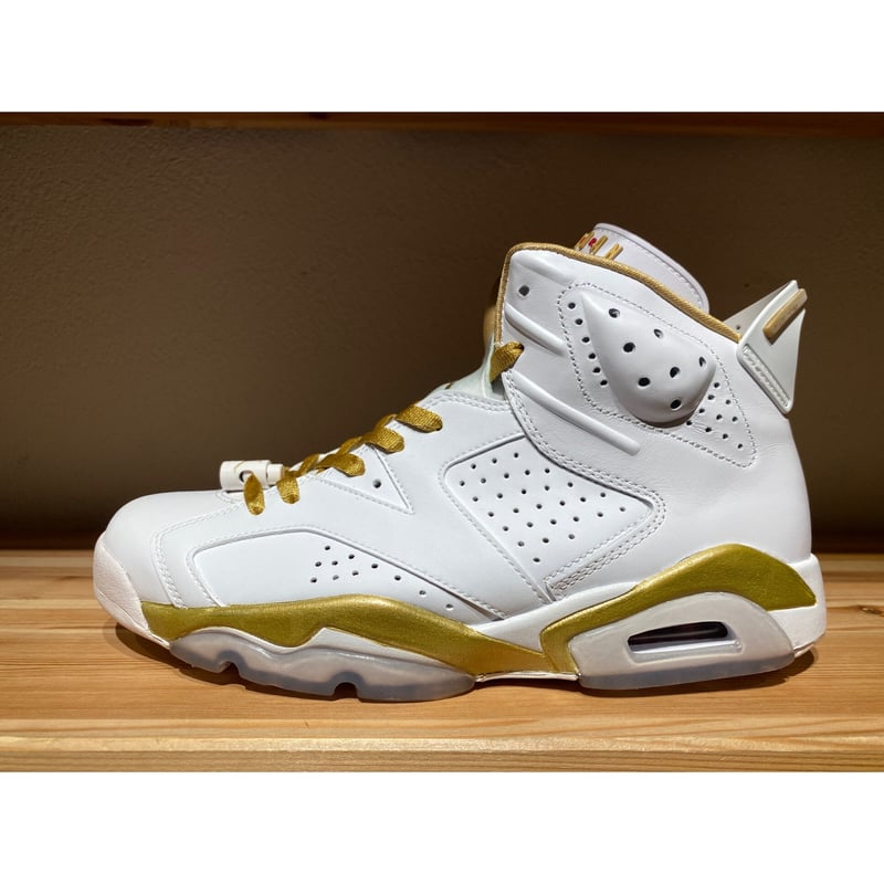 Air jordan 6 metallic gold sales