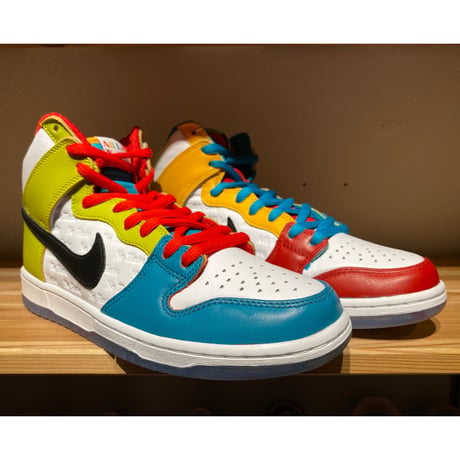 ☆froSkateコラボ・ALL LOVE NO HATE - NIKE SB DUNK HIGH PRO QS
