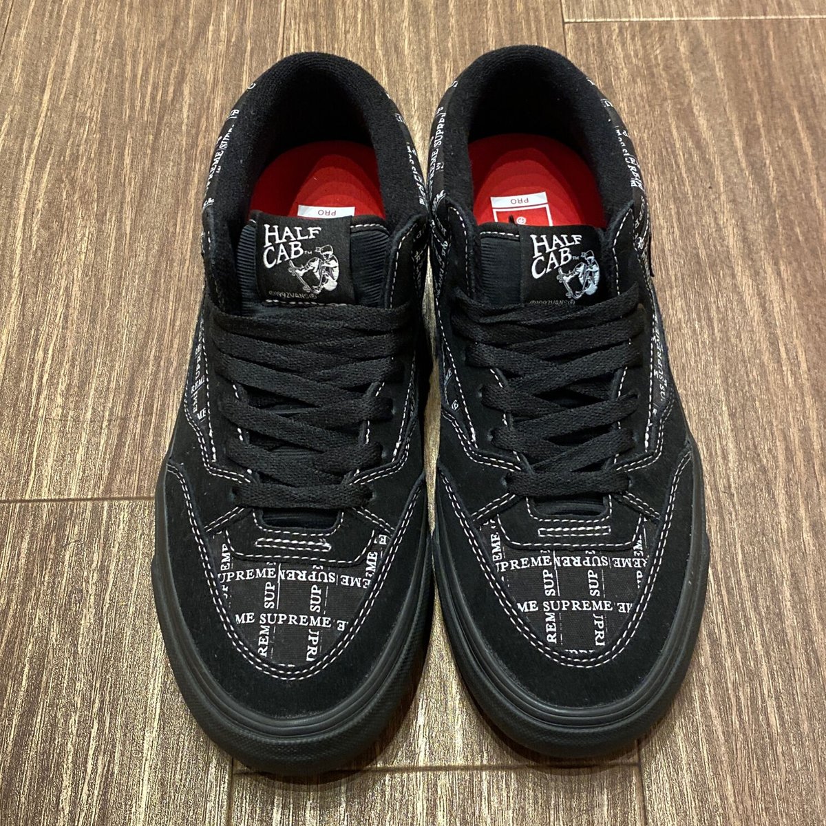 ☆SUPREMEコラボ - VANS HALF CAB PRO 