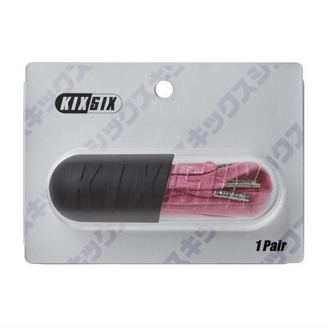 KIXSIX WAXED SHOELACE (CAPSULE) - PINK