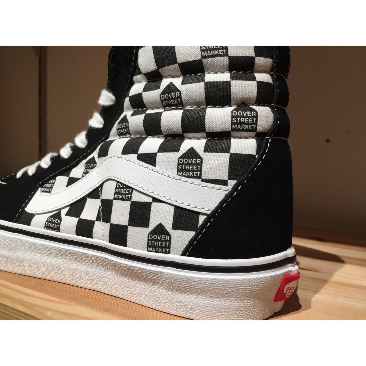 DSM×VANS☆別注限定SK8-Hi DSM Check US13 未使用新品