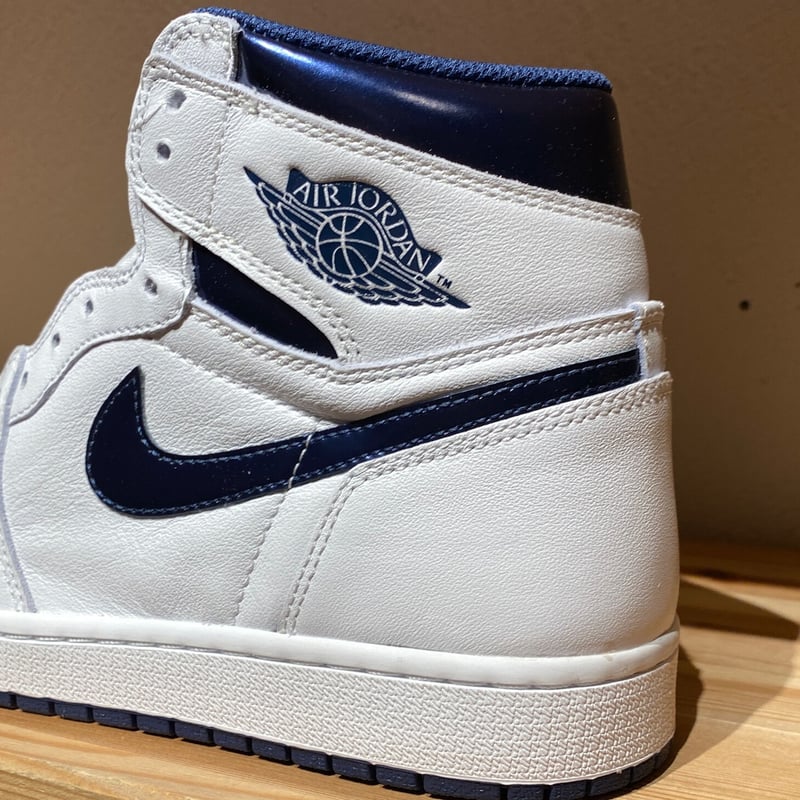 Air jordan 1 retro high og metallic blue sales