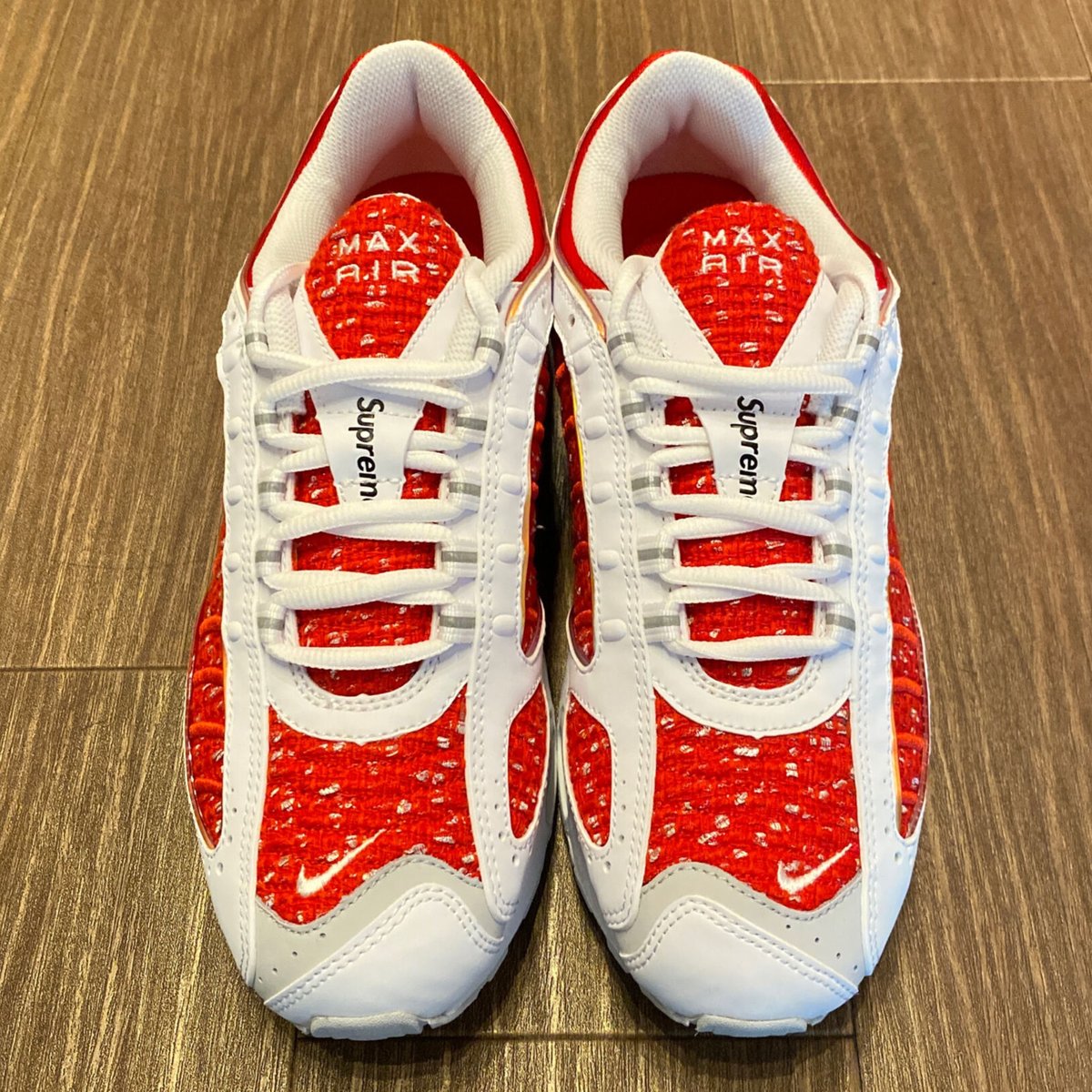 26.5cm Supreme x Nike Air Max Tailwind 白