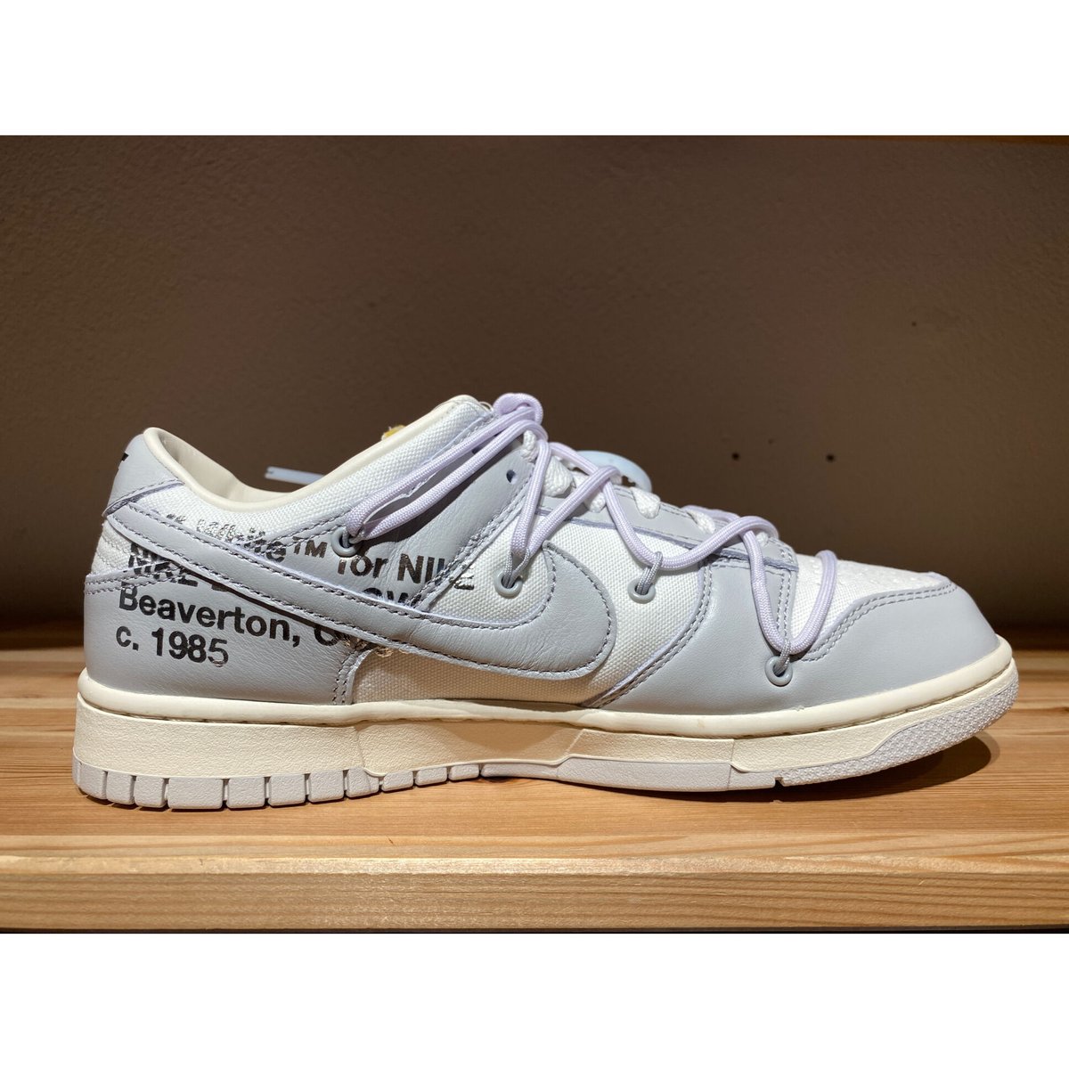 ☆OFFWHITEコラボ・OFF-WHITE 1 OF 50 No.49 - NIKE DUN