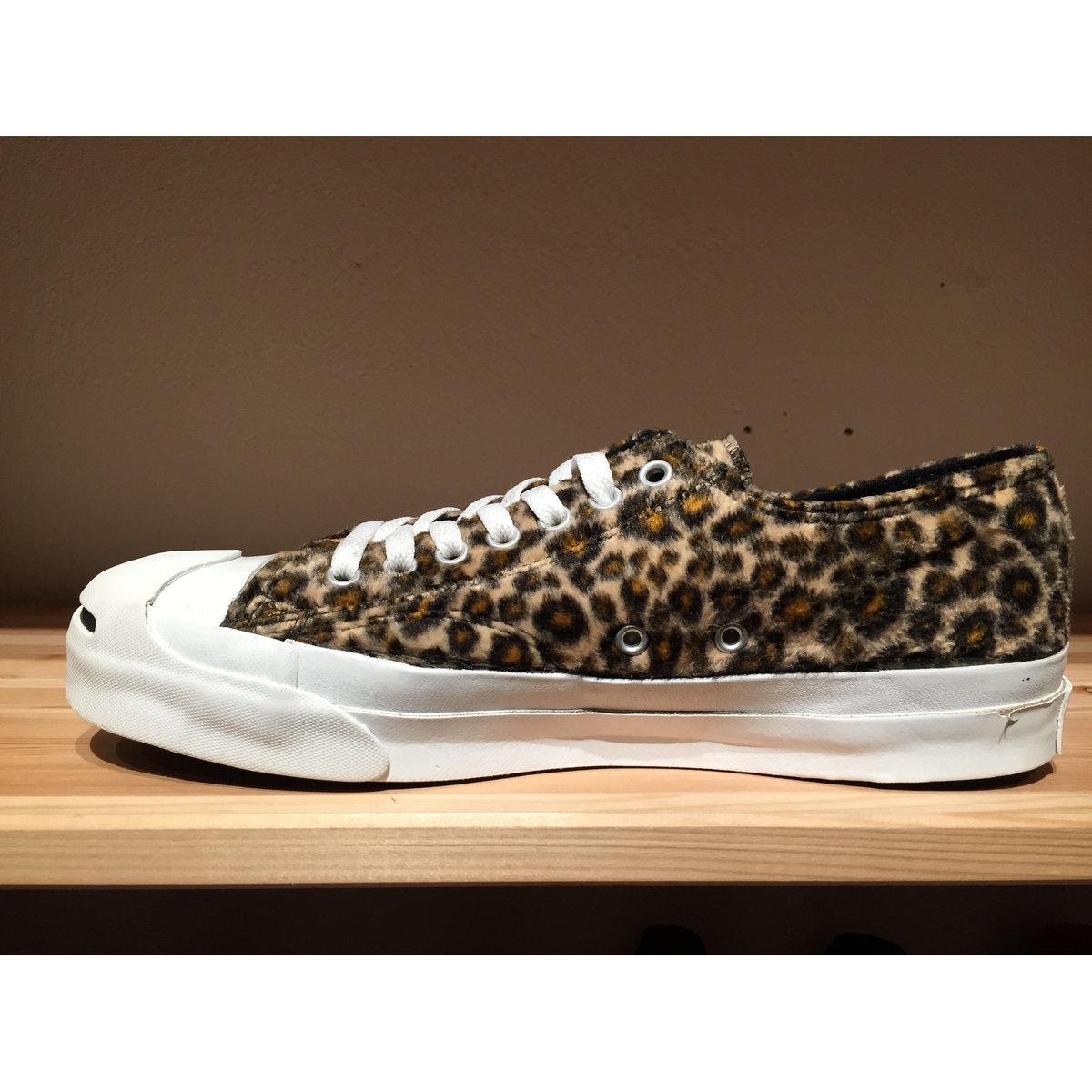USED】CONVERSE JACK PURCELL LEOPARDFUR | 9H9H N