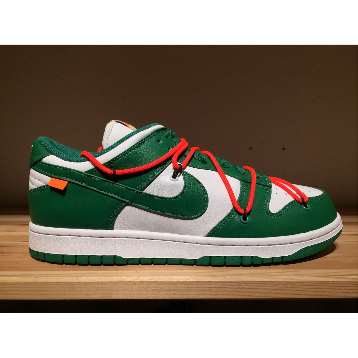 ☆OFFWHITEコラボ - NIKE DUNK LOW LTHR / OW | 9H9H N