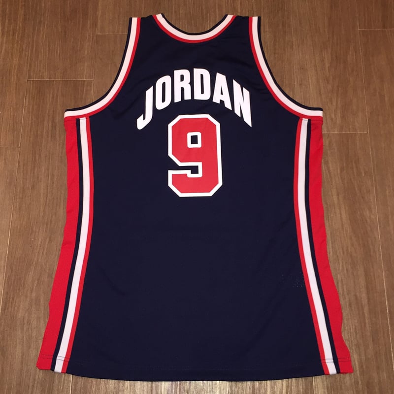 Mitchell & Ness USA 9 ユニフォーム XL jordan Mitchell&Ness ミッチェル＆ネス ユニフォーム メンズ