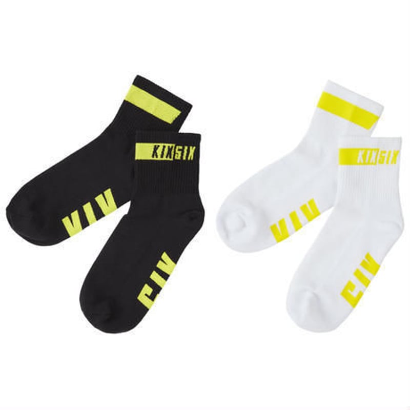 tsts striped sox black & yellow ソックス 靴下 TSTS STRIPED SOX | ボーダーソックス - Revolution Web Store