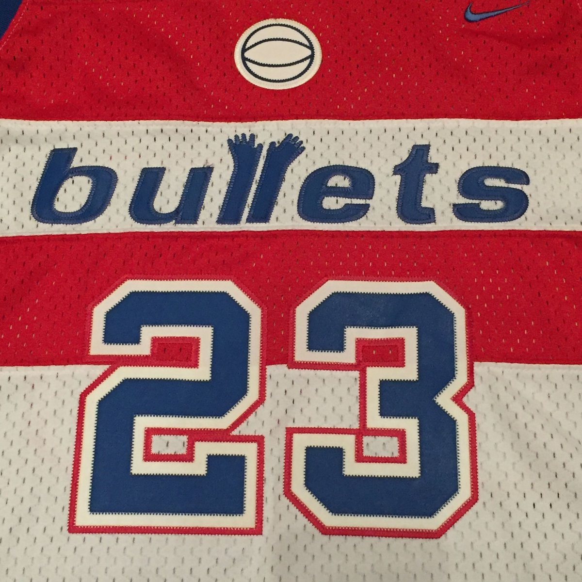 USED】NIKE BULLETS #23 JORDAN HARDWOOD SWINGMAN