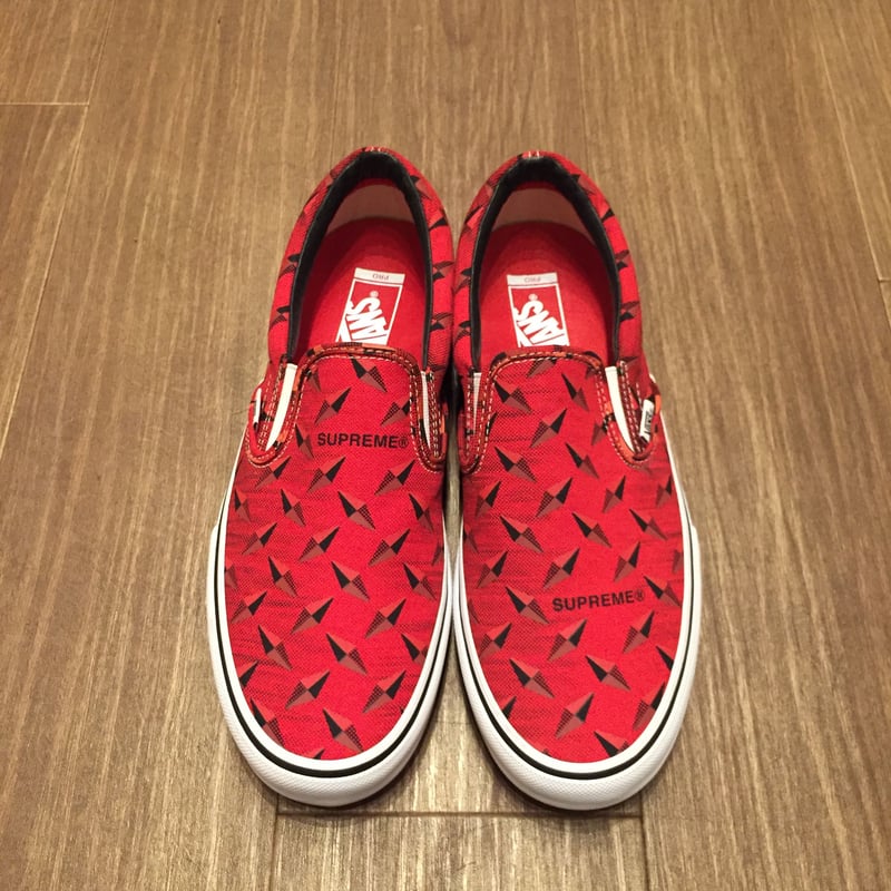 vans supremeコラボ！slip on pro美品！ ☆SUPREMEコラボ - VANS SLIP-ON PRO | 9H9H NAHANAHA