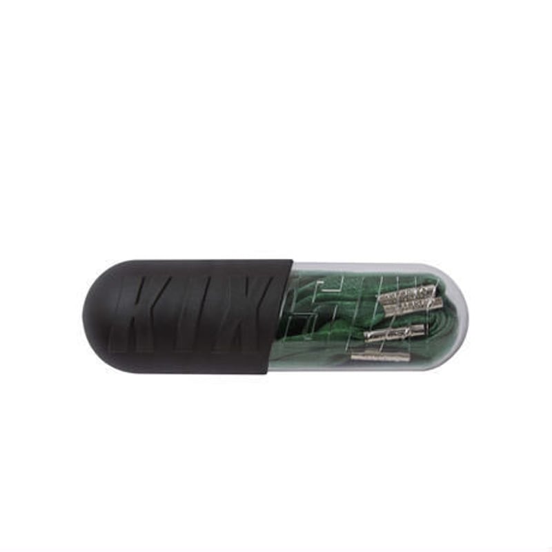 KIXSIX WAXED SHOELACE (CAPSULE) - GREEN | 9H9H